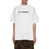 No Comment katoenen T-shirt “White” 684155TLVG33307