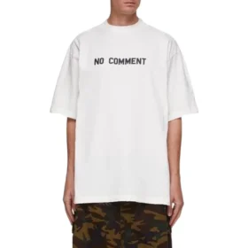 No Comment katoenen T-shirt “White” 684155TLVG33307