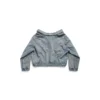 Off-shoulder jas “Lichtblauw” 786638TQW556379