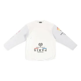 Omgekeerd T-shirt met lange mouwen “White” 698155TMVC99000