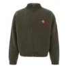 Omkeerbare fleecejas met rits “Groen” 625931T15712863