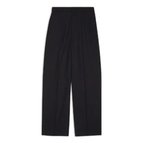 Op maat gemaakte broek met ruime pasvorm “Black” 725469TNT361070