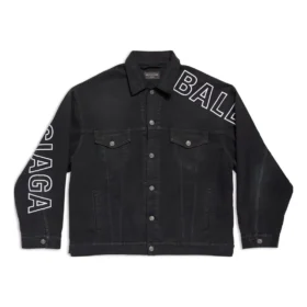 Outline jas met ruime pasvorm “Black” 767949TNW111672