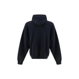 Outline Oversized Hoodie “Black Faded” 739024TOVV29034