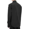Overhemd met logo op de kraag, lange mouwen en knoopsluiting “Zwart” 671586TYB181000