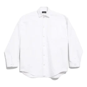 Overhemd met ruime pasvorm “Wit” 794462TQM309140