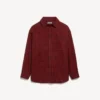 Overshirt voor heren in rood