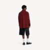 Overshirt voor heren in rood