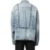 Oversized Cut-Up Ring-Denim-jas “Blauw” 697779TMW264437