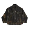 Oversized Denim-jas “Zwart” 748022TBP471363
