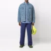 Oversized gewatteerd Denim-jasje “Blue” 646923TDW154762