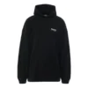 Oversized Hoodie met geborduurde Political Campaign “Zwart” 620973TKVI91070