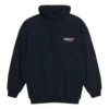 Oversized Hoodie with embroidered Political Campaign “Black White” 620947TKVI91070