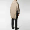 Oversized lichtgewicht Track-jas met rits “Neutrals” 625510TDO139577
