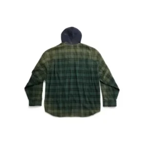 Oversized shirt met capuchon “Green” 746369TOM213328