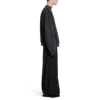Oversized sweatshirt met ronde hals en piercings “Black Faded” 762718TPVD91055