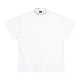 Oversized T-shirt met gaatjes “White” 761460TPVD49000