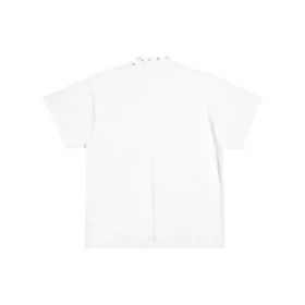 Oversized T-shirt met gaatjes “White” 761460TPVD49000