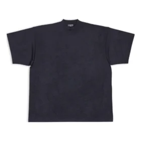 Oversized T-shirt met lipje “Black” 694576TMVJ21151