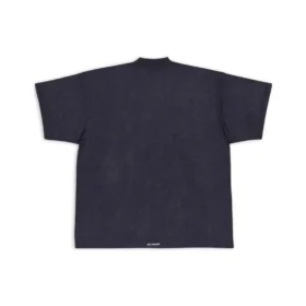 Oversized T-shirt met lipje “Black” 694576TMVJ21151