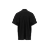 Oversized T-shirt met ronde hals van mesh “Zwart” 694576TMVD41000