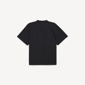 Oversized T-shirt ‘The Door’ voor heren in zwart