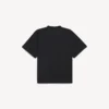 Oversized T-shirt voor heren met ‘Lady in Shades’-print in zwart