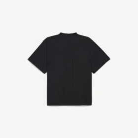 Oversized T-shirt voor heren met ‘Lady in Shades’-print in zwart