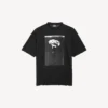 Oversized T-shirt voor heren ‘The Song of the Highest Tower’ in zwart