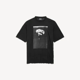 Oversized T-shirt voor heren ‘The Song of the Highest Tower’ in zwart