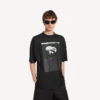 Oversized T-shirt voor heren ‘The Song of the Highest Tower’ in zwart