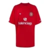 Oversized voetbal T-shirt “Red White” 641666TJV056540