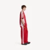 Oversized voetbal T-shirt voor heren in rood