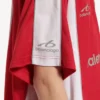 Oversized voetbal T-shirt voor heren in rood