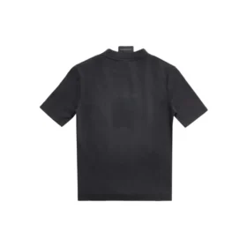 Paris By Day strak zittend T-shirt “Black Faded” 745019TOVC71055