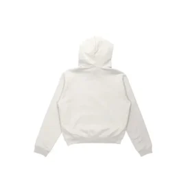 SS21 Fashion Week gekrompen sweatshirt met capuchon Grijs 657683TKV852984