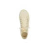 Paris hoge Sneakers “Beige leer en beige rubber” 688752W3RCA9090