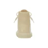 Paris hoge Sneakers “Beige leer en beige rubber” 688752W3RCA9090