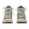 Paris hoge Sneakers “Blue Destroyed Denim and Rubber” 688756W3RCL4090