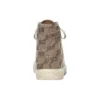 Paris hoge Sneakers “Tan BB Monogram katoen en wit rubber” 688756W3RQ12298