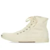 Paris hoge Sneakers “Wit versleten katoen en witte zool” 688752W3RC49090