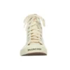 Paris hoge Sneakers “Wit versleten katoen en witte zool” 688752W3RC49090
