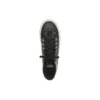 Paris hoge Sneakers “Zwart leer en wit rubber” 688756W3RCA1090