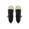 Paris hoge Sneakers “Zwart versleten katoen en wit rubber met graffiti” 688752W3RR41099