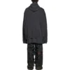 Paris hybride jas met capuchon “Zwart” 738737TNW111700