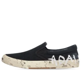 Paris lage instapschoenen “Washed Black Cotton” 710297W3RR51099