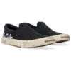 Paris lage instapschoenen “Washed Black Cotton” 710297W3RR51099