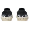 Paris lage instapschoenen “Washed Black Cotton” 710297W3RR51099