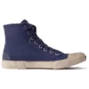Paris lage Sneakers “Indigo versleten katoen en wit rubber” 688752W3RC14990