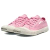 Paris lage Sneakers “Verbleekt roze katoen en wit rubber” 688757W3RC25590